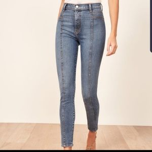 NWT Reformation Suzie Rhine High Rise Jeans